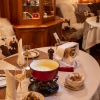 Regional fondue in the Fonduestübli